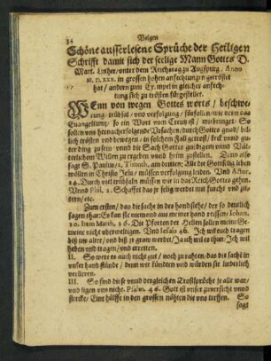 Schöne ausserlesene Sprüche der Heiligen Schrifft ....