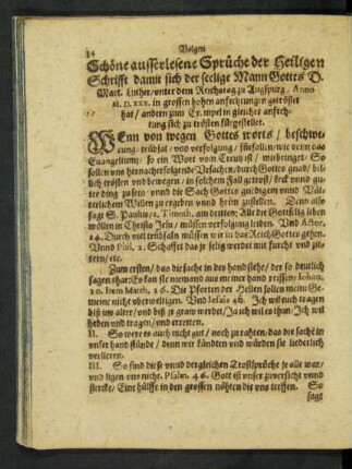 Schöne ausserlesene Sprüche der Heiligen Schrifft ....