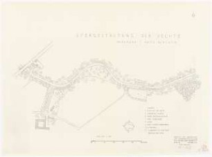 Ufergestaltung der Vechte, Nordhorn: Grundriss 1:1000