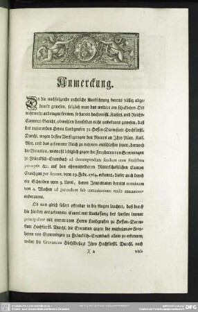 Anmerckung