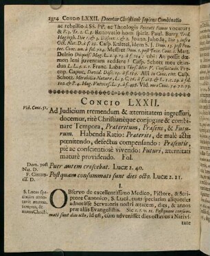 1374-1394, Concio LXXII.