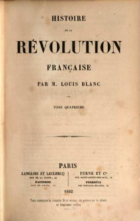 Histoire de la révolution française. 4