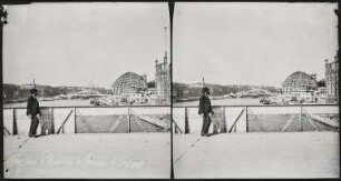 Paris. Abbau Weltausstellung 1900. Seineufer