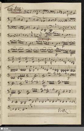 626. Aria: Talor sei venti fischiano / Salieri, A.