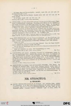 XIII. Steinzeug (Nr. 636-953)