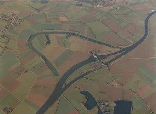 Staustufe Landesbergen/Weser