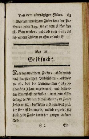 Von der Gelbsucht.
