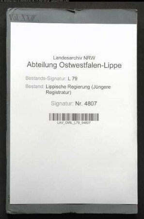 Förderung der Pferdezucht, Band 23