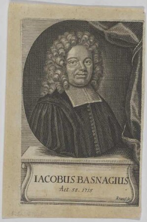Bildnis des Iacobus Basnagius