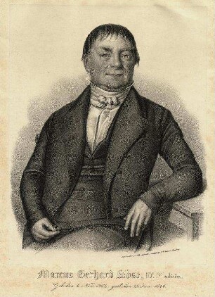 Bildnis von Markus Gerhard Höst (1782-1846)