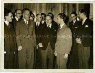 Joseph Goebbels beim Verein der Ausländischen Presse