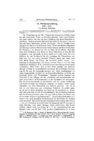 Fürstenerziehung : 1910, 1911 ; [Bildungseinrichtungen]