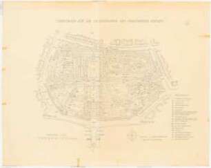 Stadtpark, Erfurt: Vorentwurf für die Neugestaltung des Stadtparks Erfurt: Lageplan 1:500