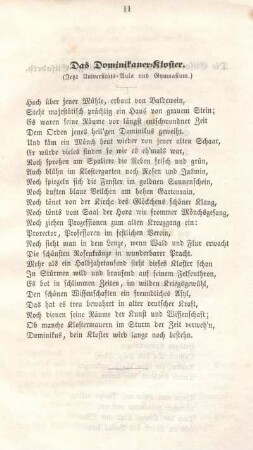 Das Dominikaner-Kloster.