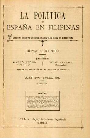 Núm. 88. 19 Junio 1894