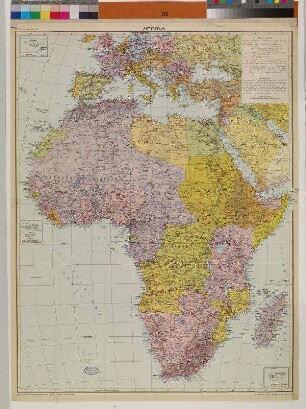 Karte von Afrika