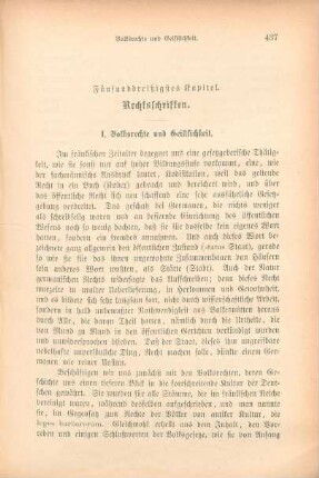 Fünfunddreißigstes Kapitel. Rechtsschriften