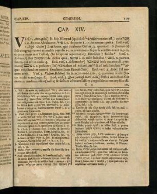 107-116, Cap. XIV