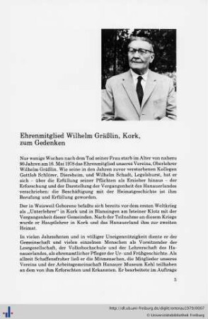 Nachrufe, Jahres-, Arbeitskreis und Mitgliederberichte
