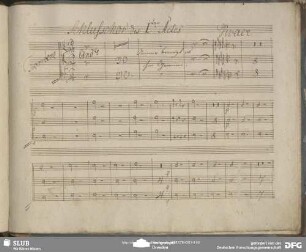 Schlusschor (trb)