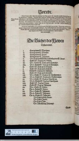 Die Buecher des Newen Testaments