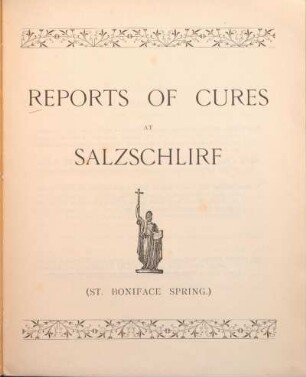 On the effects of Salzschlirf mineral water on metabolism