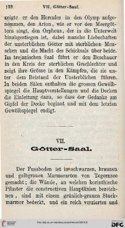 VII: Götter-Saal