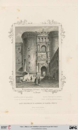 Tafel 6: Triumphbogen Alphons I. im Castel nuovo zu  Neapel