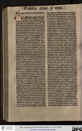 Dominica xviii post trinitatis.