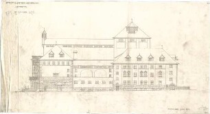 Fischer, Theodor; Heilbronn; Stadt-Theater - Ostseite (Ansicht)