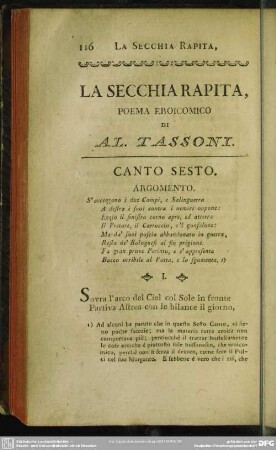 Canto Sesto