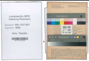 Entnazifizierung Theodor Arns , geb. 01.01.1904 ()