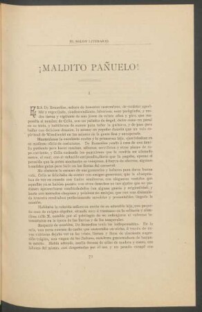 ¡Maldito pañuelo!