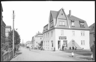 Oelsnitz. Ecke Glück - Auf - u.Friedrichstraße