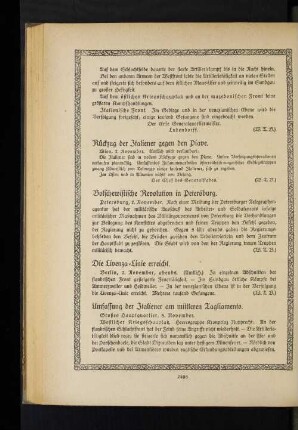 Rückzug der Italiener gegen den Piave.