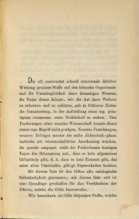 Ueber die toxischen Wirkungen des Glycerins nach Versuchen an Fröschen : Greifsw. Inaug. Diss.
