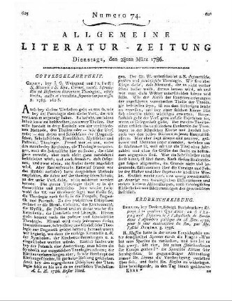 Gesangbuch für höhere Schulen und Erziehungsanstalten. Hrsg. von A. H. Niemeyer. Halle: Waisenhaus [1785]