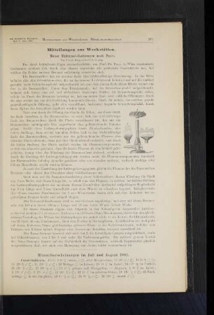 Himmelserscheinungen im Juli und August 1892.