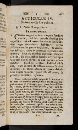 401-415, Articulus IV