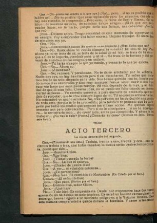 Acto tercero