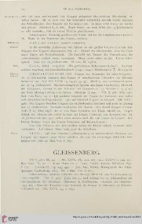 ⟦Gleißenberg⟧