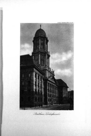 Tafel: Stadthaus, Vorderfassade