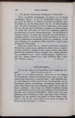 Todes-Anzeigen.