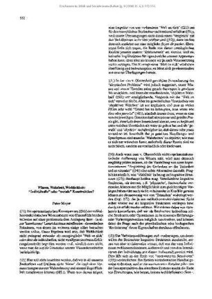 Wissen, Wahrheit, Wirklichkeit: ‘Individuelle‘ oder ‘soziale‘ Konstruktion?