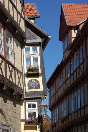 Fachwerkhäuser in der Langen Gasse, Quedlinburg