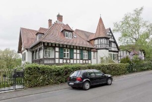 Villa König (Villa mit Garten); Kronberg, Parkstraße 27, Parkstraße 25