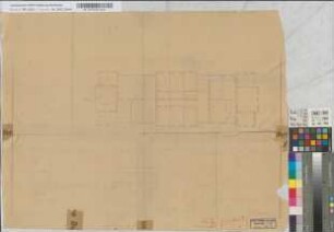 Empfangsgebäude Bahnhof Arnsberg: Grundriß, M. 1:100 Stnr.: 54, Hge, Bunr.: 16, Blnr.: 1