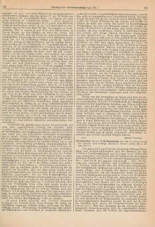 314-315 [Rezension] Steinbüchel, Theodor, F. M. Dostojewski