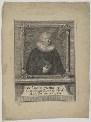 Bildnis des Johann Friedrich Frisch