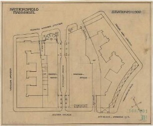 Fischer, Theodor; Mannheim; Kammerspiele - Lageplan